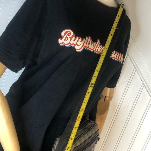 MGUCCI Supreme GG Leather Coated Canvas Crossbody Messenger Bag + Gucci Dust Bag - Picture 12 of 17